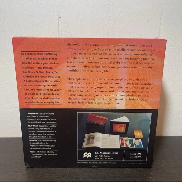 Osho Transformation Tarot: Insights and Parables for Renewal in Everyday Life - Picture 2 of 4